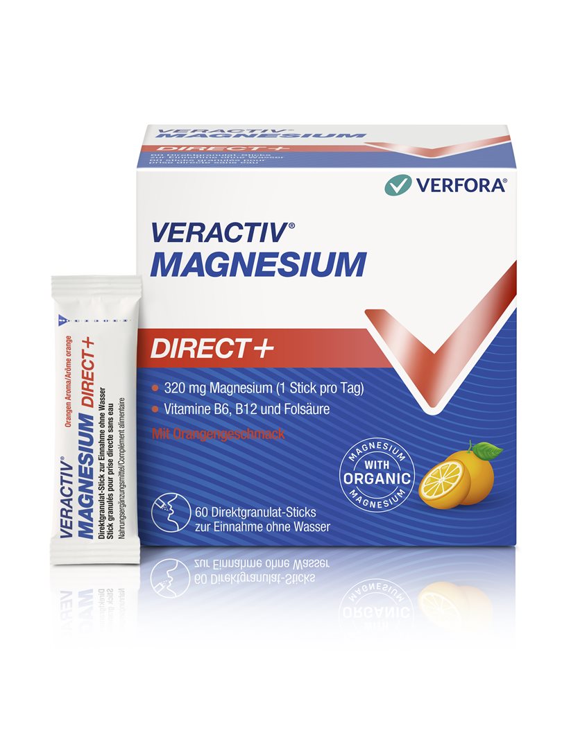 Veractiv Magnesium Direct+ Orange Stick 60 Stk
