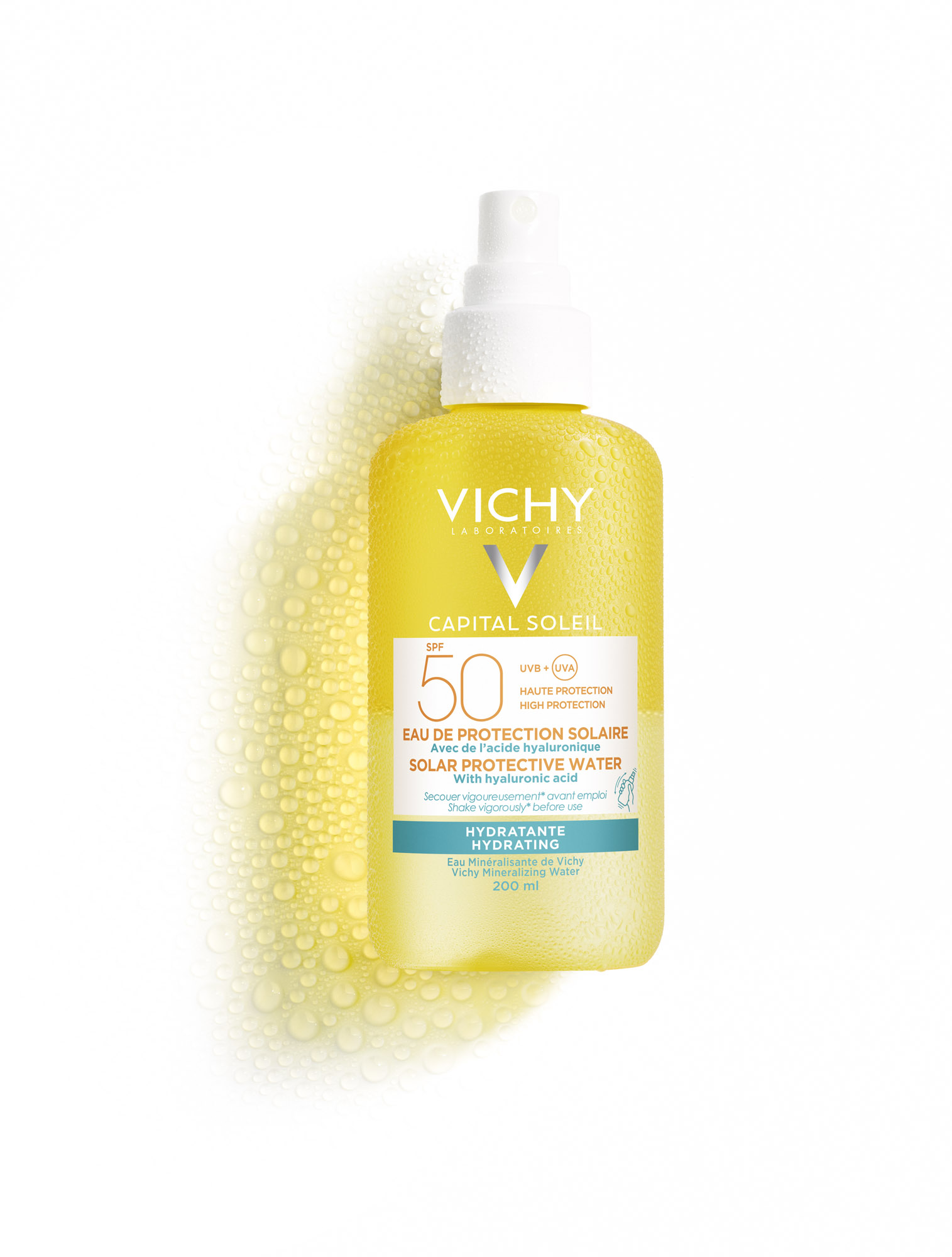 Vichy Capital Soleil Frische Spray feuchtigkeitsspendend Lsf50 Fl 200 ml