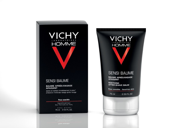 Vichy Homme Sensi-Balsam Ca beruhigt empfindliche Haut 75 ml