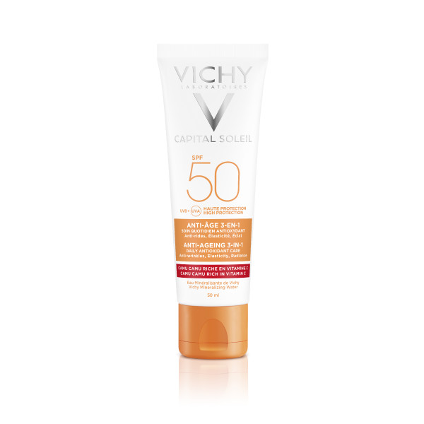 Vichy Ideal Soleil Anti-Age Creme Lsf50+ Fl 50 ml