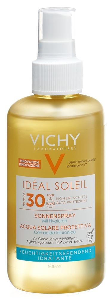 Vichy Ideal Soleil Frische Spray Hydra Lsf30 Fl 200 ml