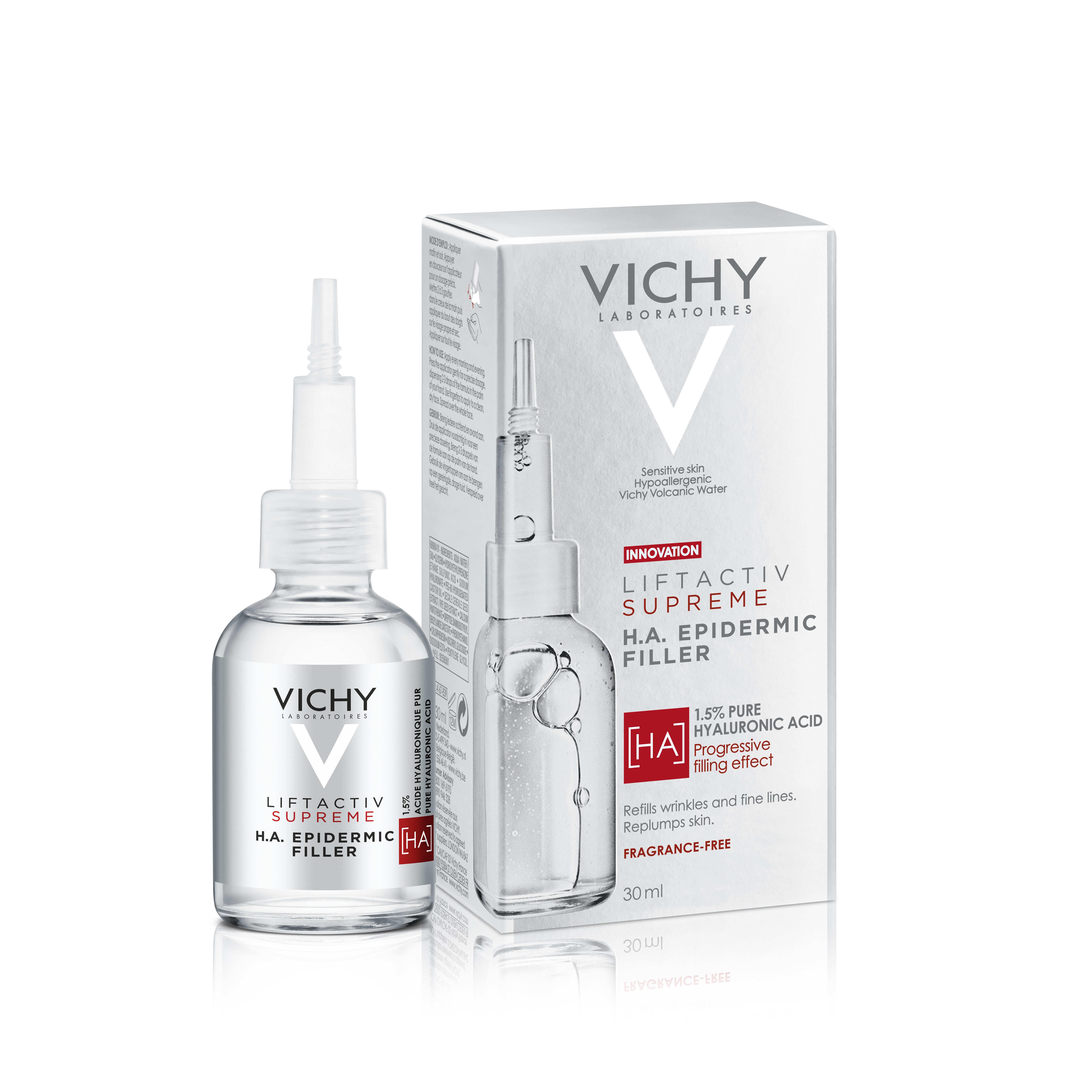 Vichy Liftactiv Supreme H.a. Epidermic Filler deutsch/französisch Fl 30 ml