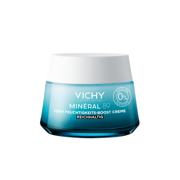 Vichy Minéral 89 Gesichtscreme FF J Rich Topf 50 ml