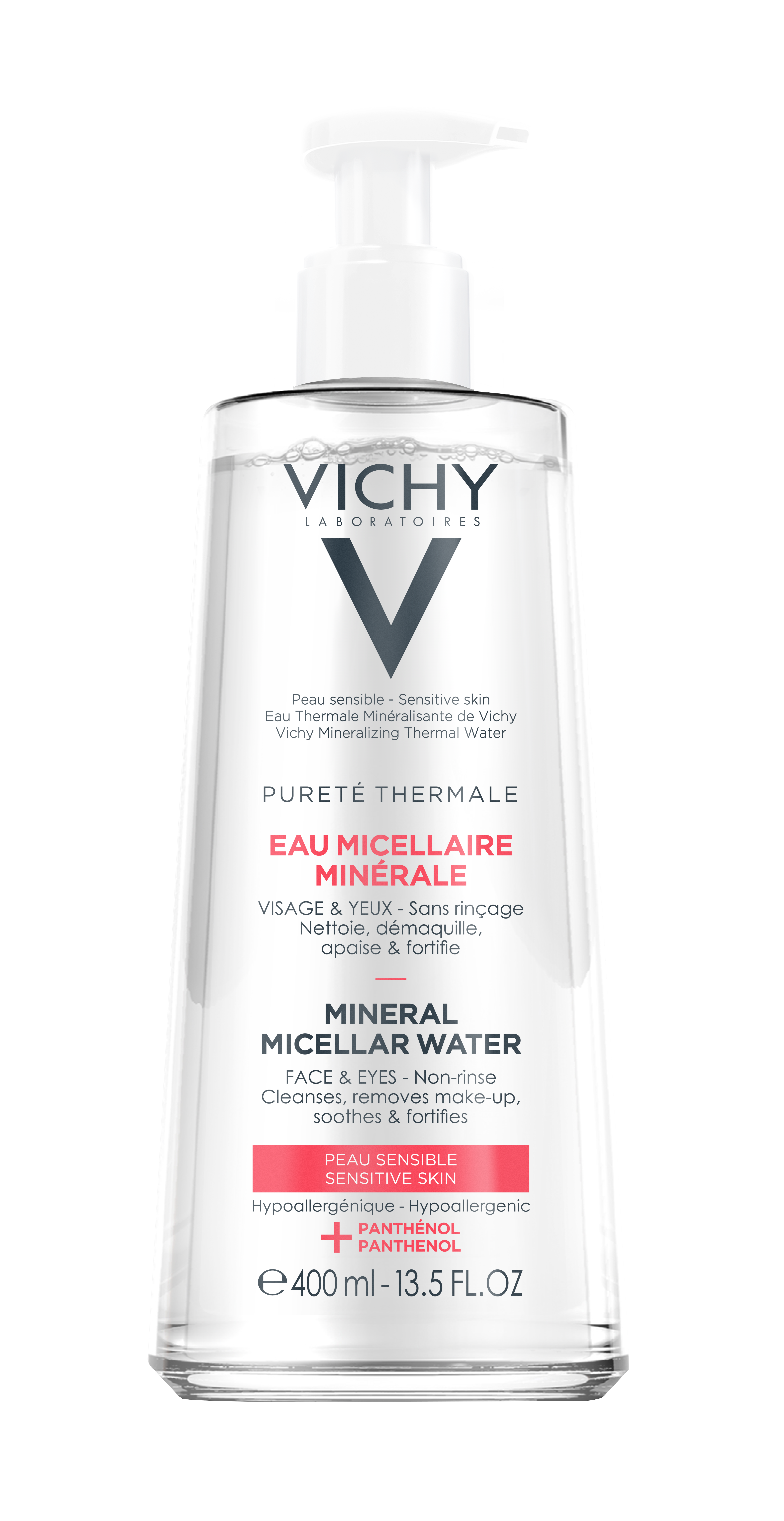 Vichy Pureté Thermale Mizellen Reinigungsfluid empfindliche Haut Fl 400 ml