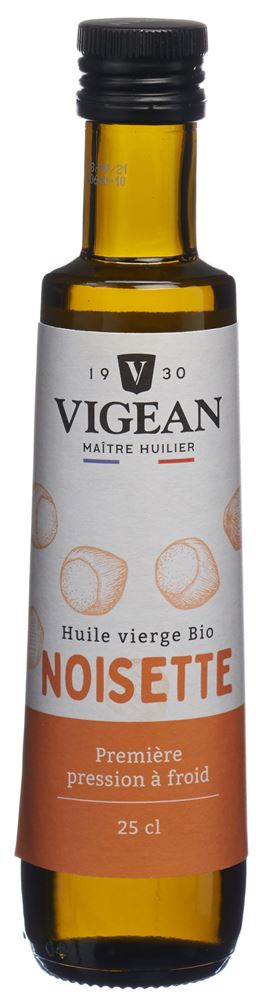 Vigean Haselnussöl Bio 25 cl