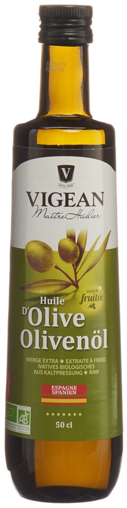 Vigean Huile d’Olive Fruit Espagne 500 ml