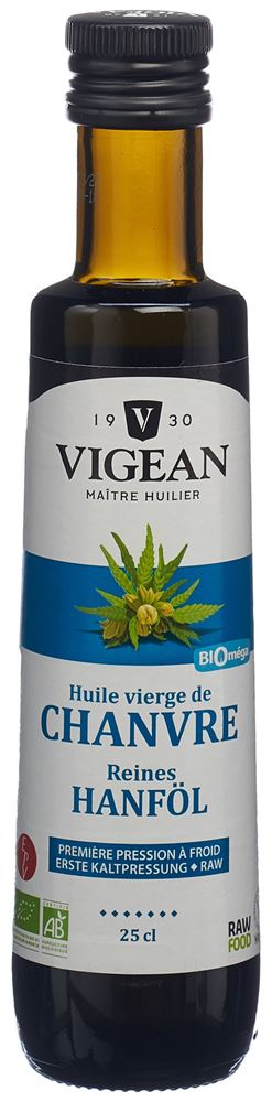 Vigean Reines Hanföl Bio Fl 250 ml