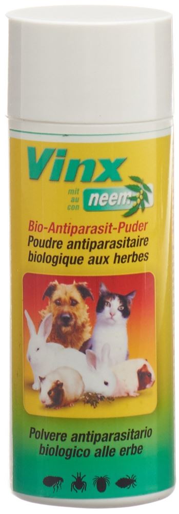 Vinx Neem Antiparasit Puder Kleintiere 100 g