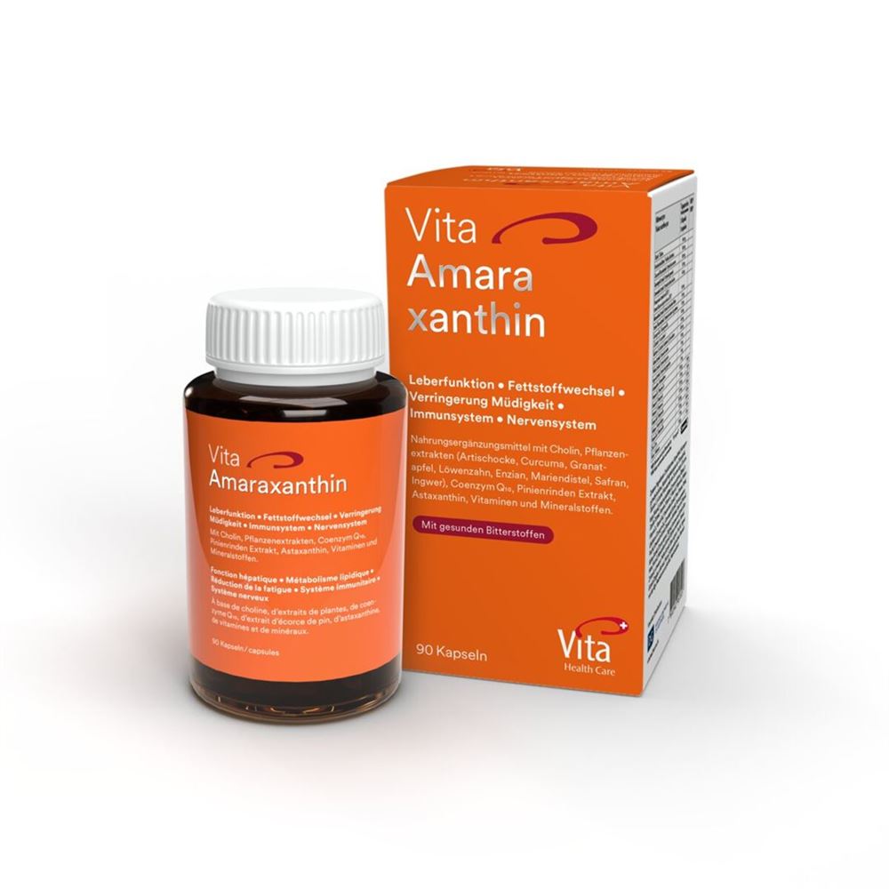 Vita Amaraxanthin Dtx Kapseln Ds 90 Stück