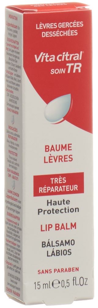 Vita Citral TR Lippenbalsam Tb 15 ml