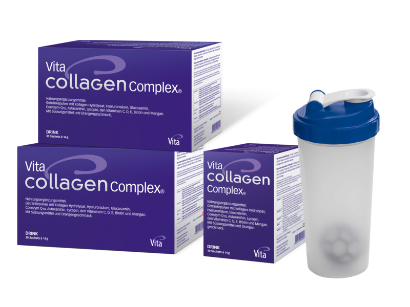 Vita Collagen Complex Trio 2×30 Stück + 10 Stück gratis