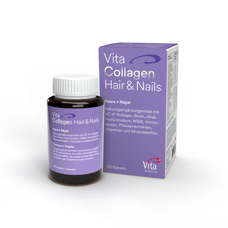Vita Collagen Hair&Nails Kaps Ds 120 Stk