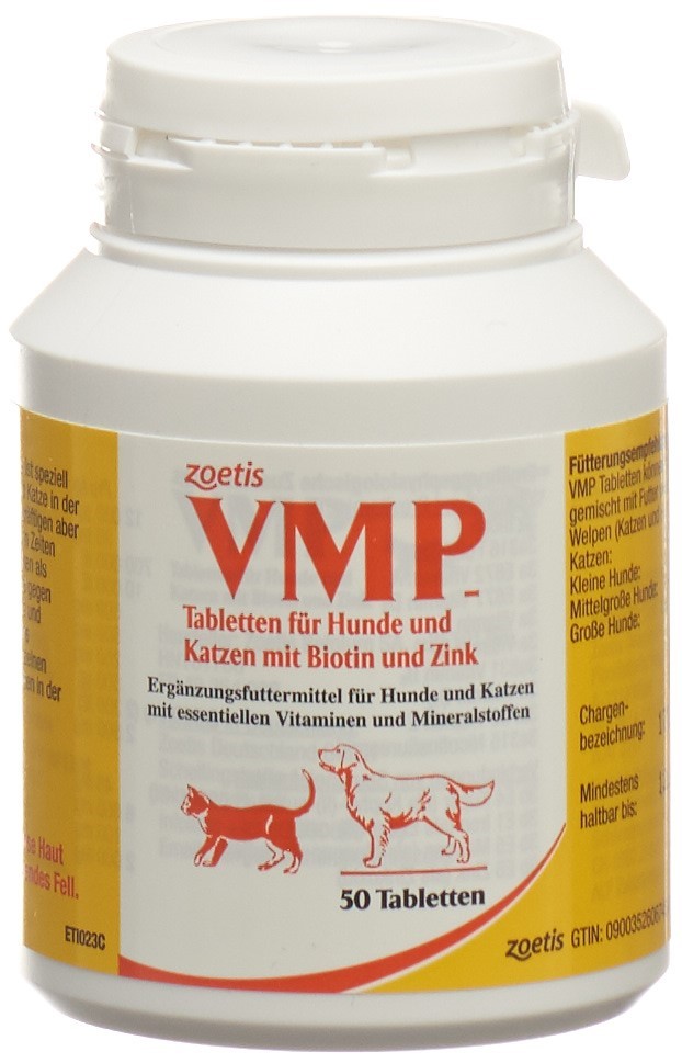 Vmp Pfizer Hunde Katzen Tabletten Ad Us Vet. 50 Stück