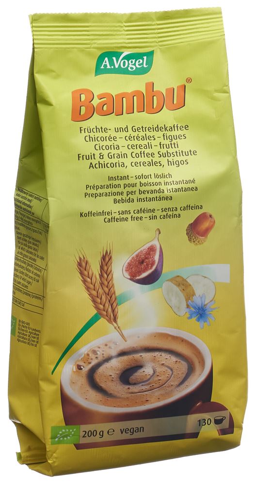 Vogel Bambu Früchtekaffee instant refill 200 g