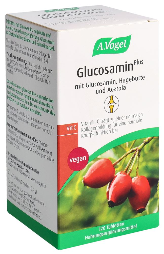 Vogel Glucosamin Plus Tabletten Mit Hagebuttenextrakt 120 Stück