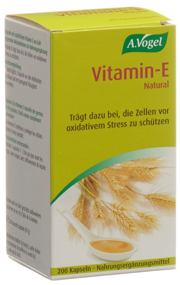 Vogel Vitamin-E Kapseln 200 Stück