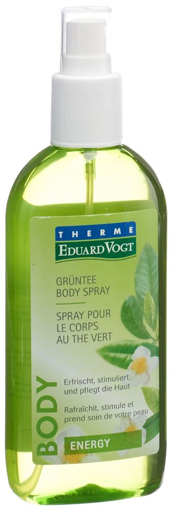 Vogt Therme Energy Body Spray Grüntee 200 ml