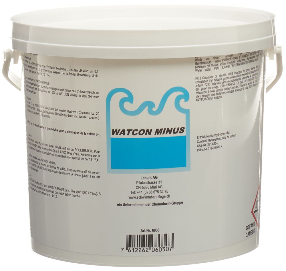 Watcon Minus Säure Granulat 3 kg