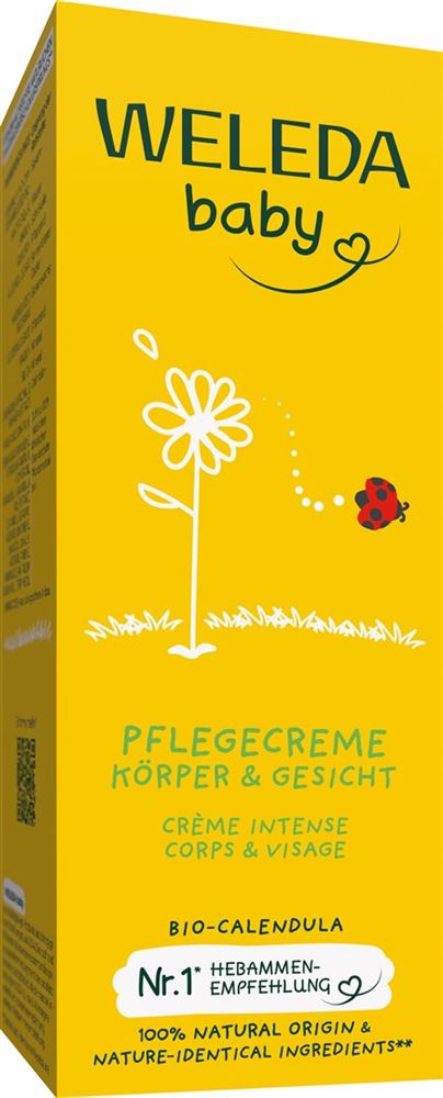 Weleda Baby Pflegecreme Körper & Gesicht Calendula 75 ml