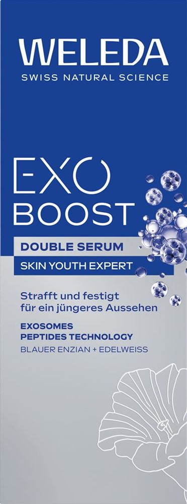 Weleda Exo Boost Double Serum blauer Enzian & Edelweiss 30 ml