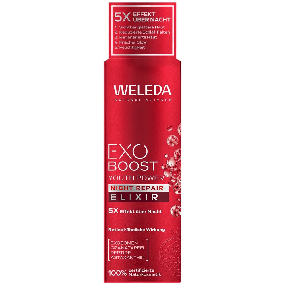 Weleda Exo Youth Power Night Repair Elixir Granatapfel Fl 30 ml