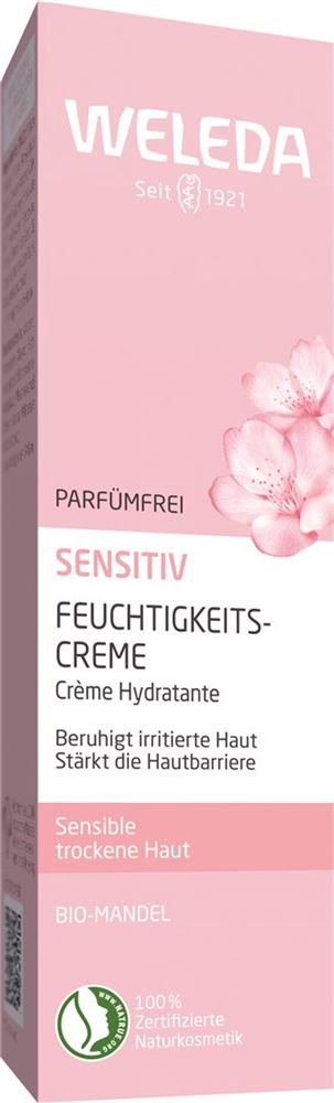 Weleda Feuchtigkeitscreme sensitiv Mandel Tb 30 ml