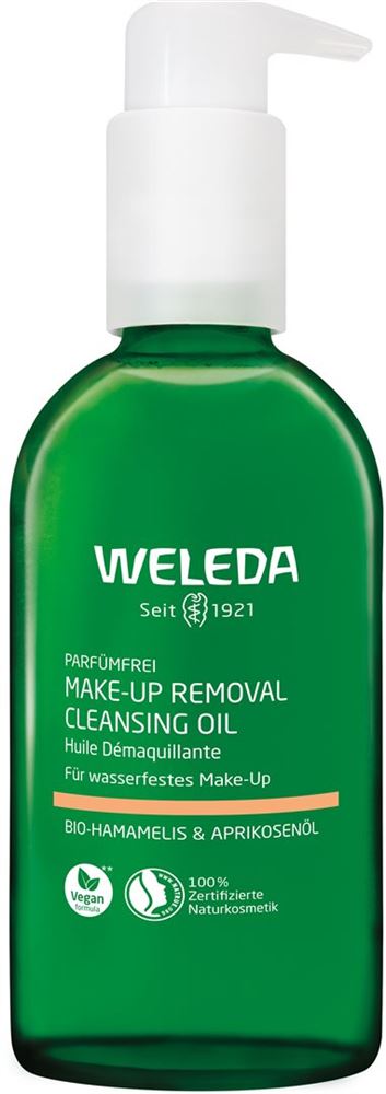 Weleda Make-up Removal Cleansing Oil parfümfrei Fl 150 ml