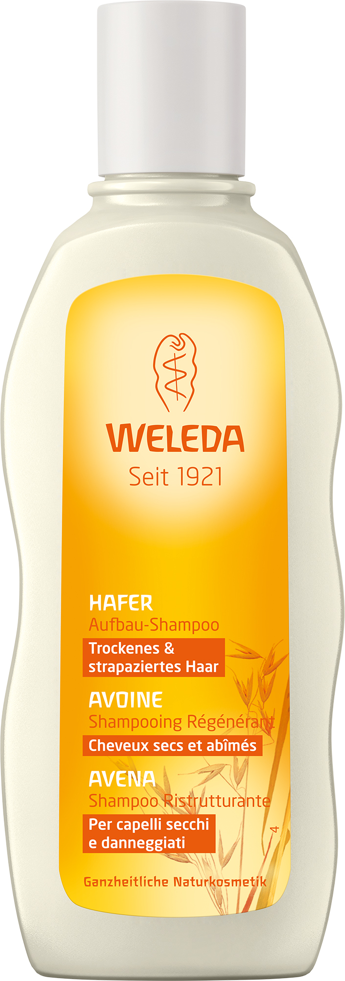 Weleda Shampoo Aufbau Hafer Fl 190 ml