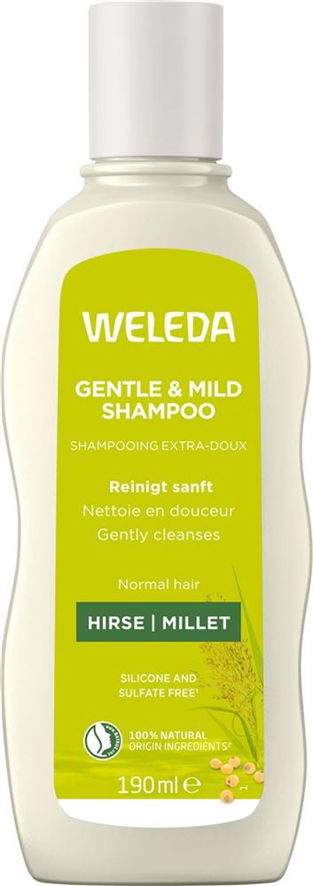 Weleda Shampoo Gentle & Mild Hirse Fl 190 ml