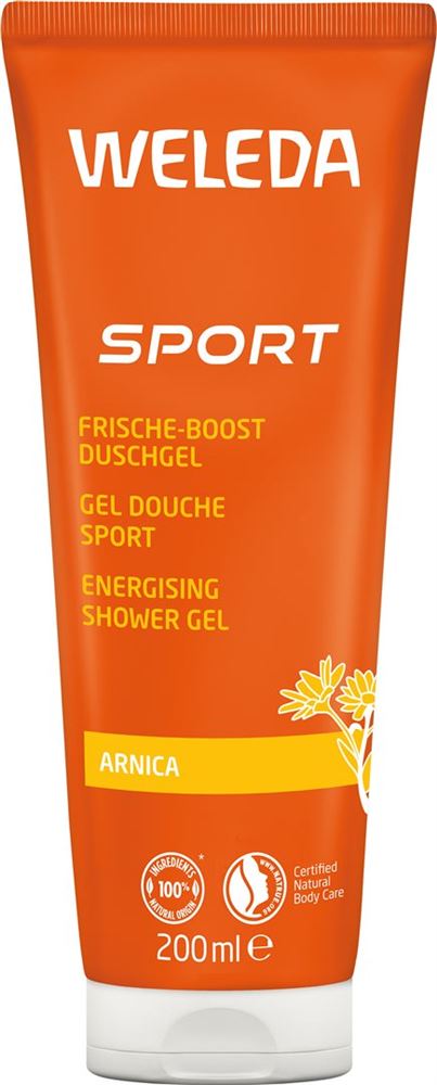 Weleda Sport Frische-Boost Duschgel Arnika Tb 200 ml
