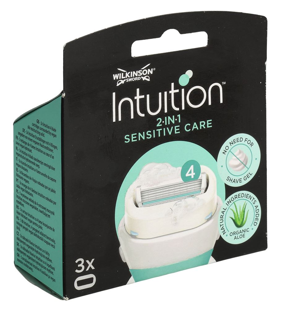 Wilkinson Intuition Sensitive Care 3 Klingen