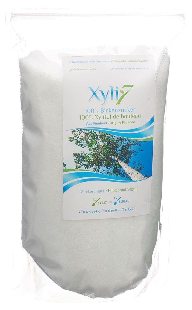 Xyli7 Birkenzucker Beutel 1000 G