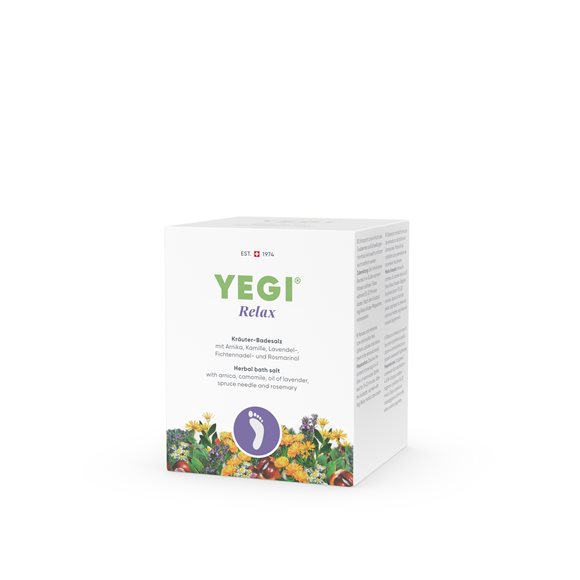 Yegi Relax Kräuter Fussbadesalz 8 Beutel 50 G