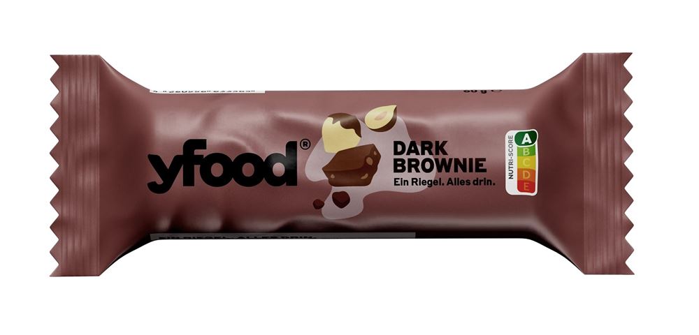 YFood High-Protein Riegel Dark Brownie 60 g