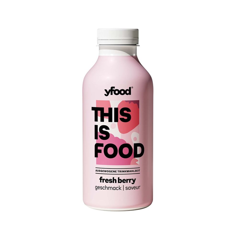 YFood Trinkmahlzeit Fresh Berry Fl 500 ml