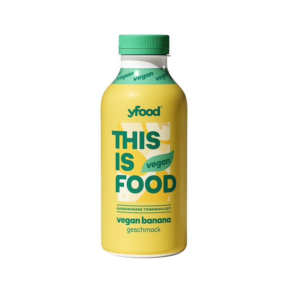 YFood Trinkmahlzeit vegan Banana Fl 500 ml