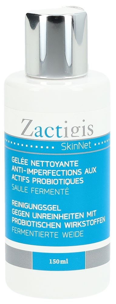 Zactigis SkinNet Reinigungsgel gegen Hautunreinheiten mit probiotischen Wirkstoffen Fl 150 ml