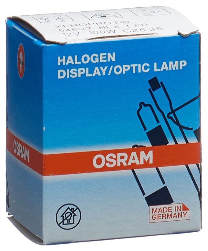 Zeiss Kolposkophalogenlampe 12V/100W Hlx64627