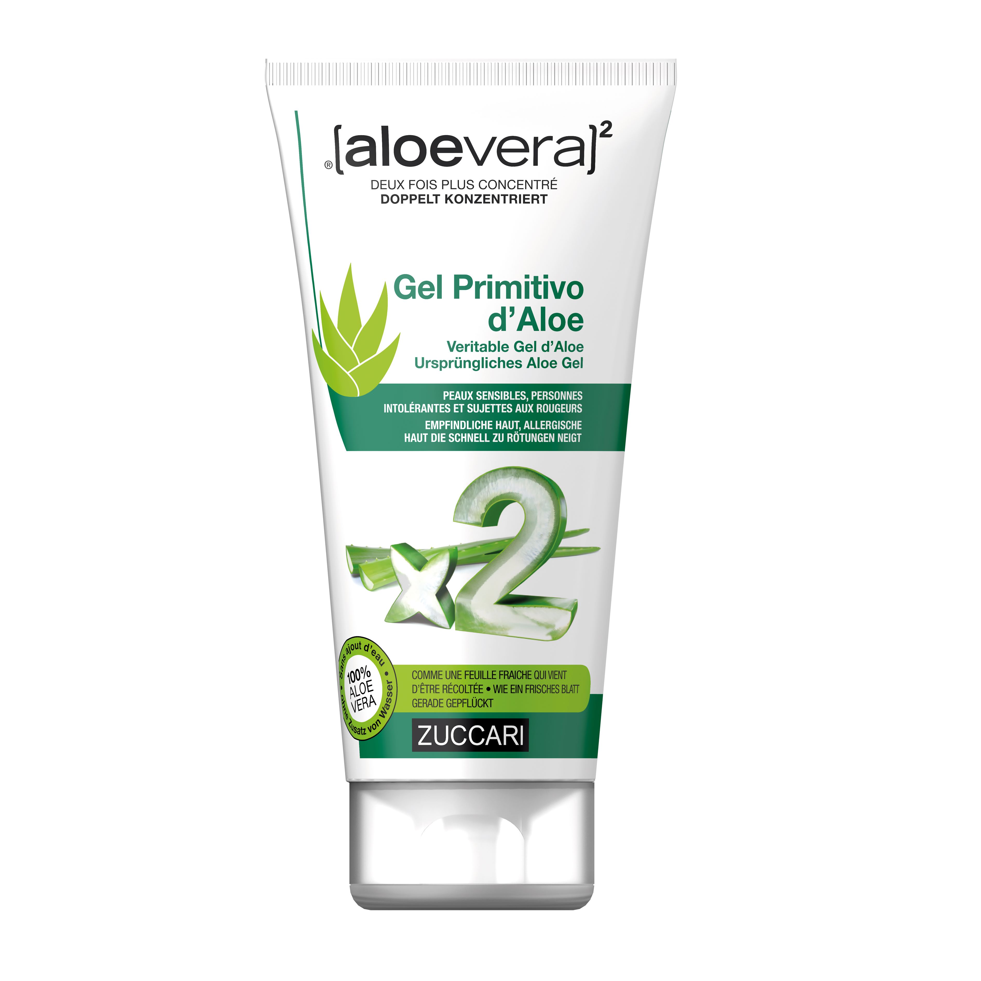 Zuccari echtes Aloe Gel Tb 150 ml