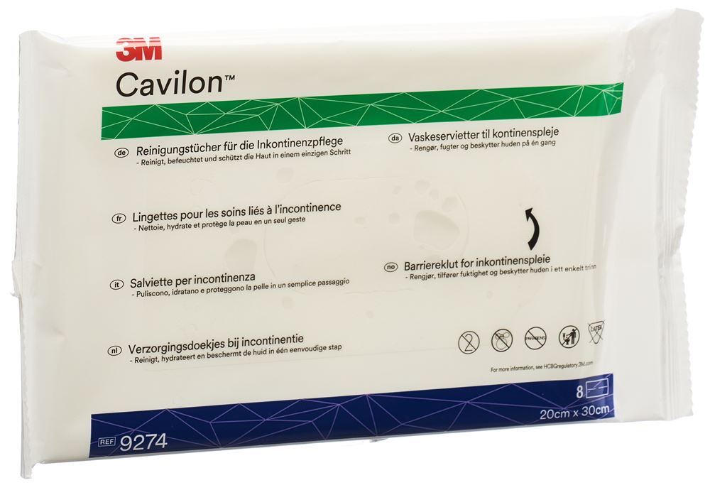 CAVILON lingettes pour les soins liés à l'incontinence, image principale