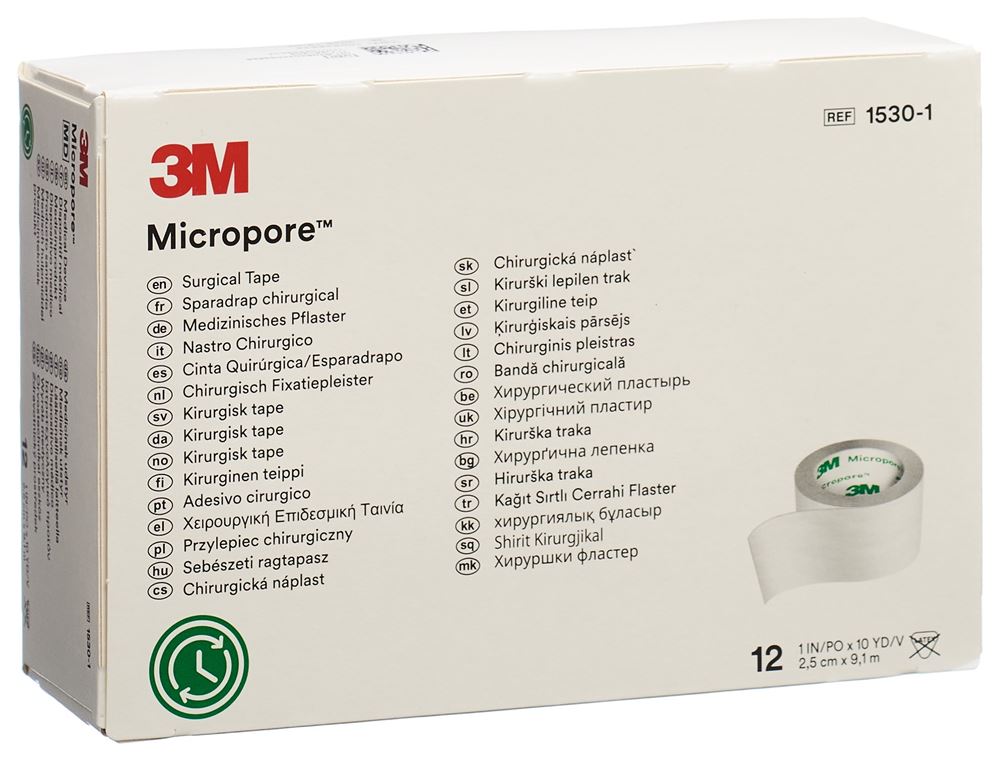 MICROPORE Rollenpflaster ohne Dispenser, Hauptbild