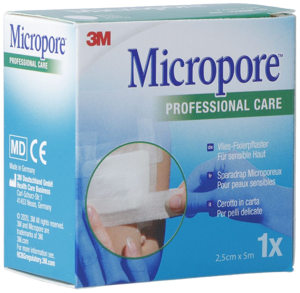 MICROPORE sparadrap sans dispenser