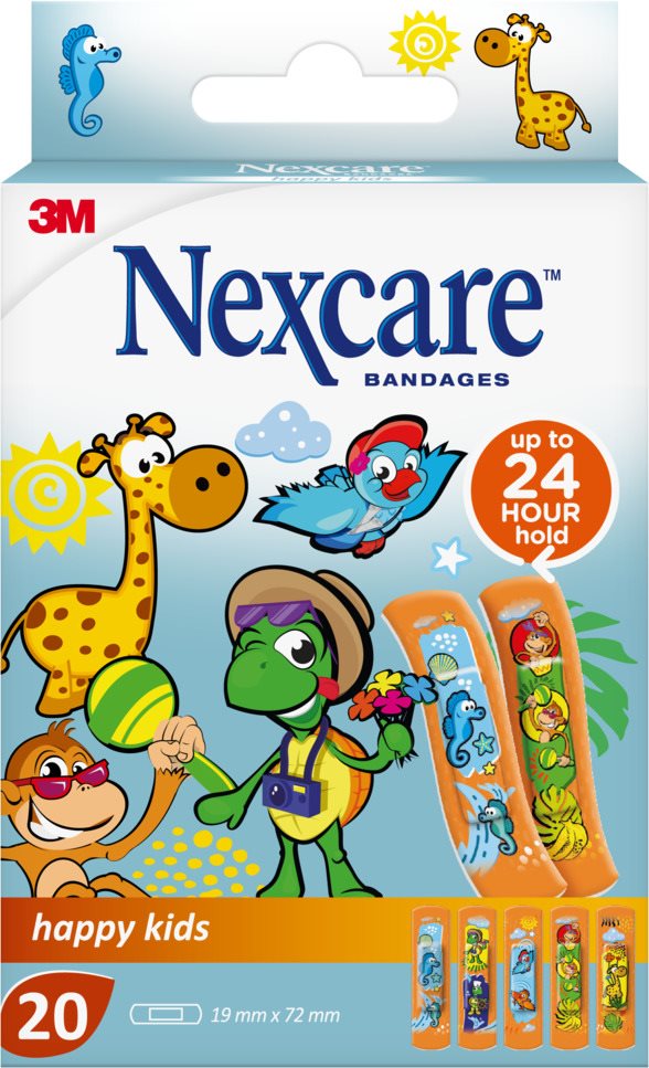 NEXCARE pansements enfants Happy Kids, image principale