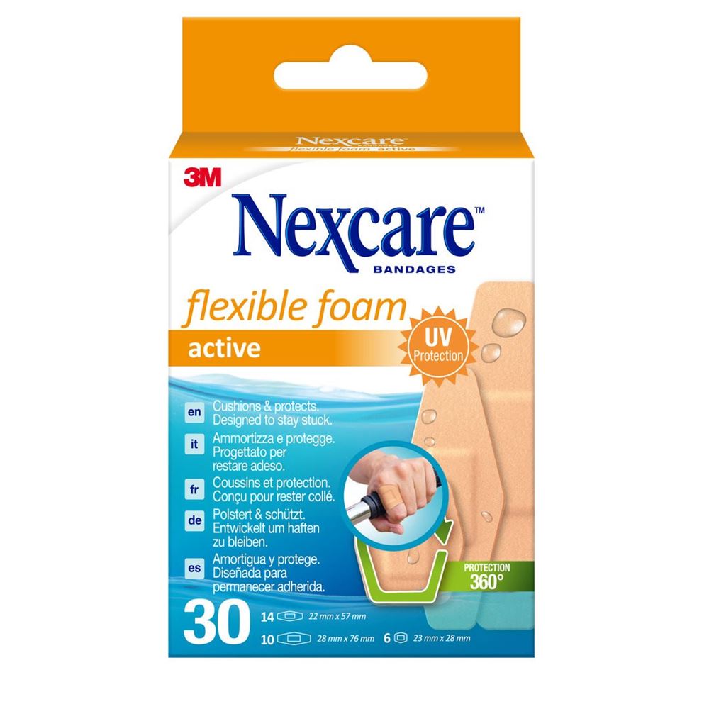 NEXCARE pansements flexible foam active, image principale