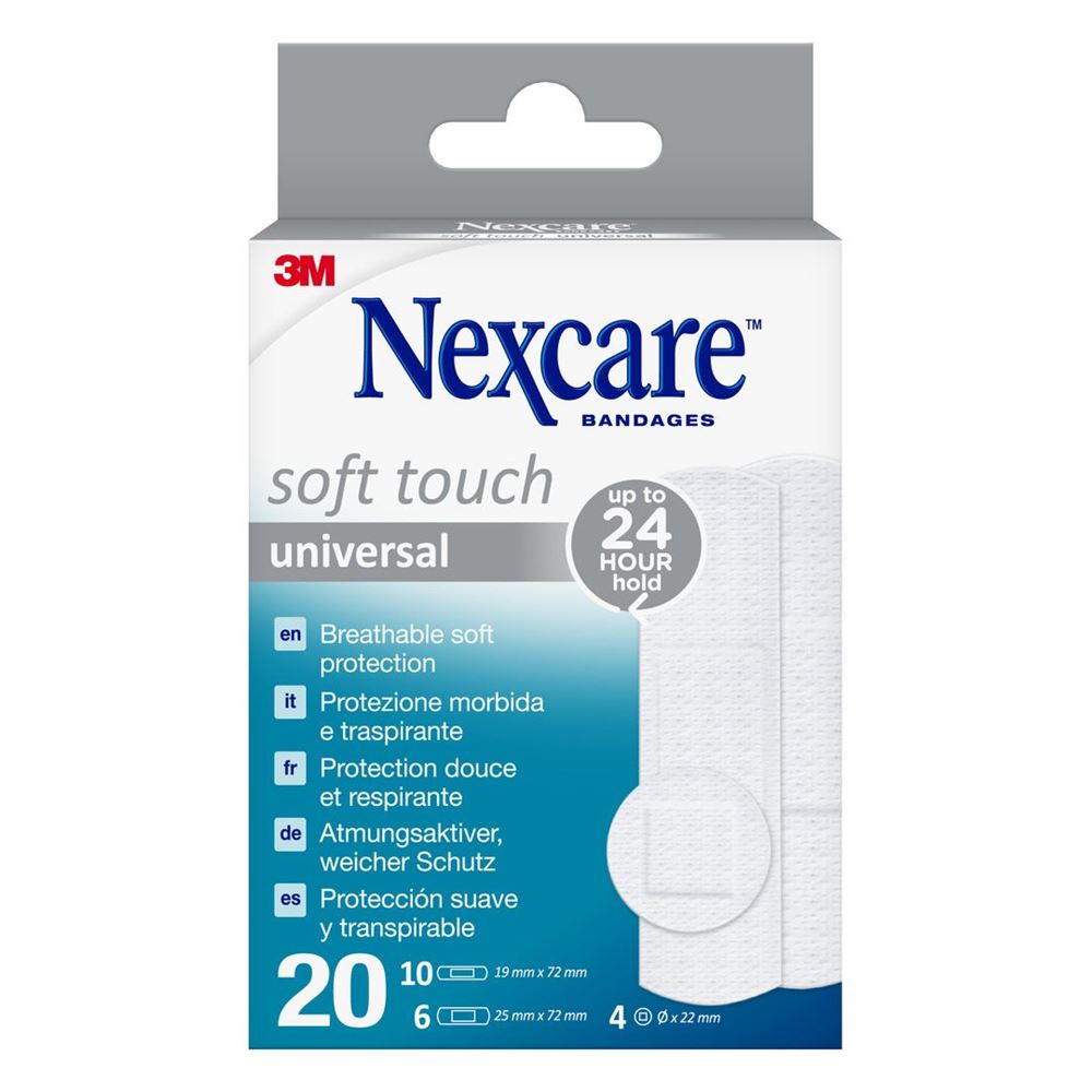 NEXCARE pansements soft touch universel, image principale