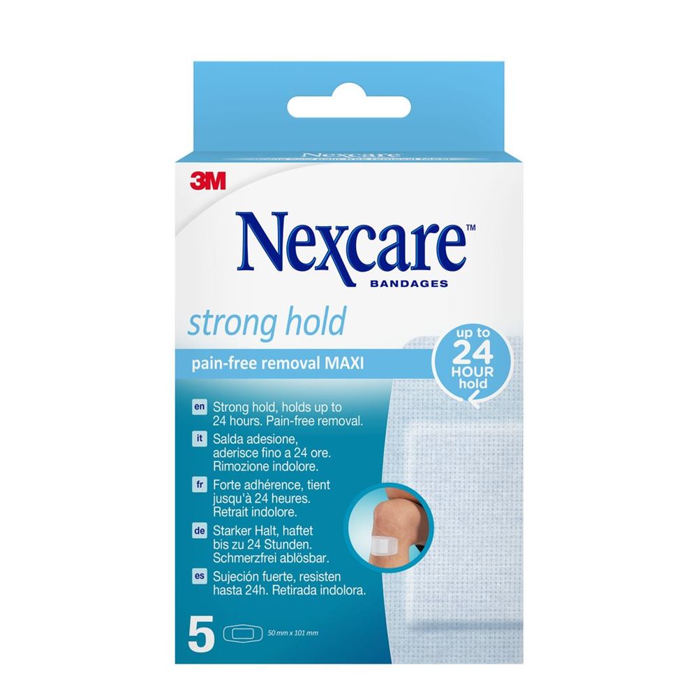 NEXCARE Strong Hold Maxi Pain Free Removal, image principale