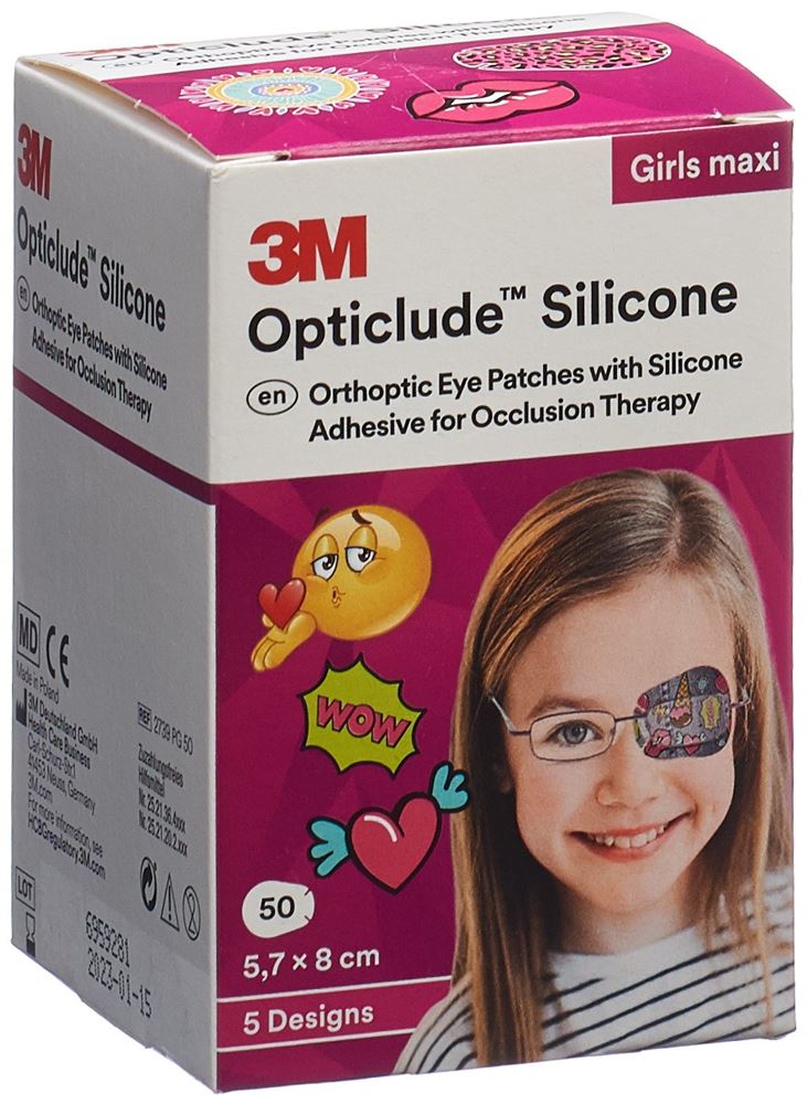 OPTICLUDE Silicone Augenverband, Hauptbild