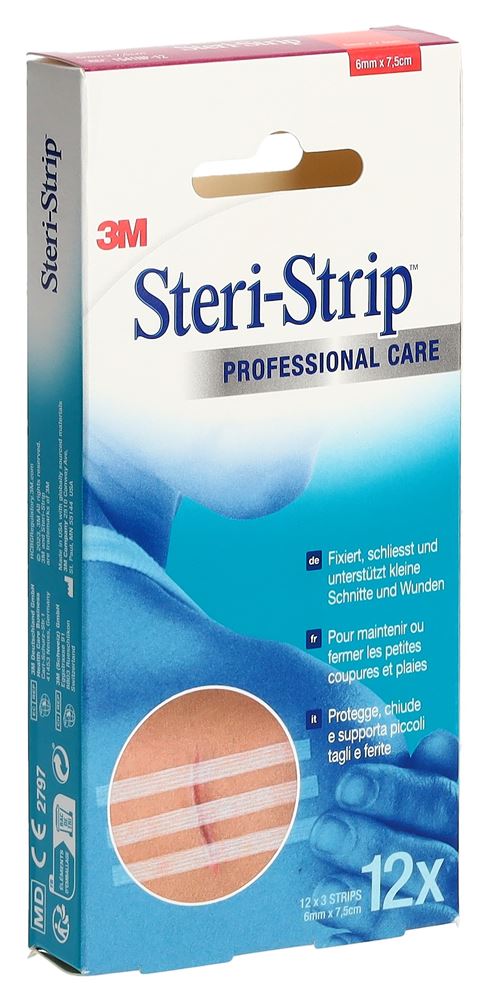 STERI 6x75mm blanc renforcé 3 pce