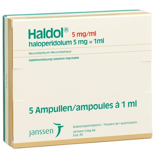 Haldo Box HALDOL Inj Lös 5 mg/ml i.m. Amp 1 ml | Sun Store Apotheke