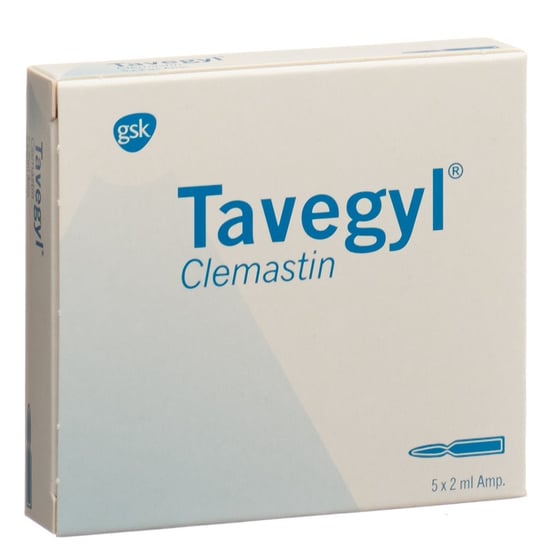 Tavigon Injection TAVEGYL sol inj 2 mg/2ml i.m./i.v. amp 2 ml | Pharmacie Sun Store